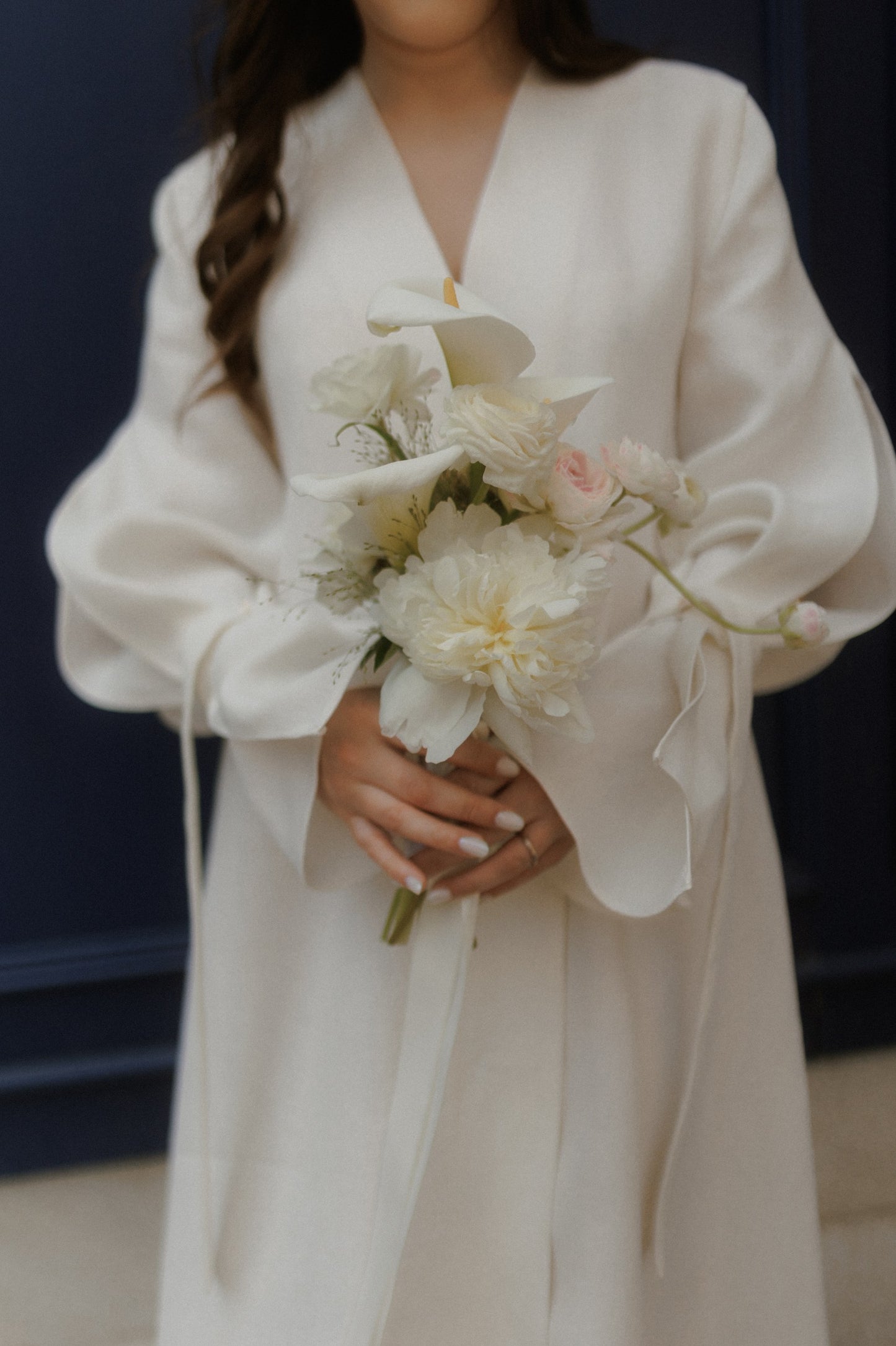 ROCHIE LUNGĂ DIN CÂNEPĂ IVORY