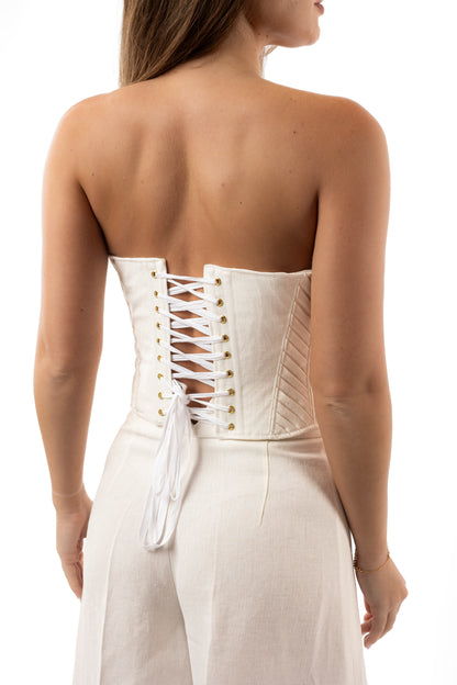 CORSET CU PIN-TUCKS