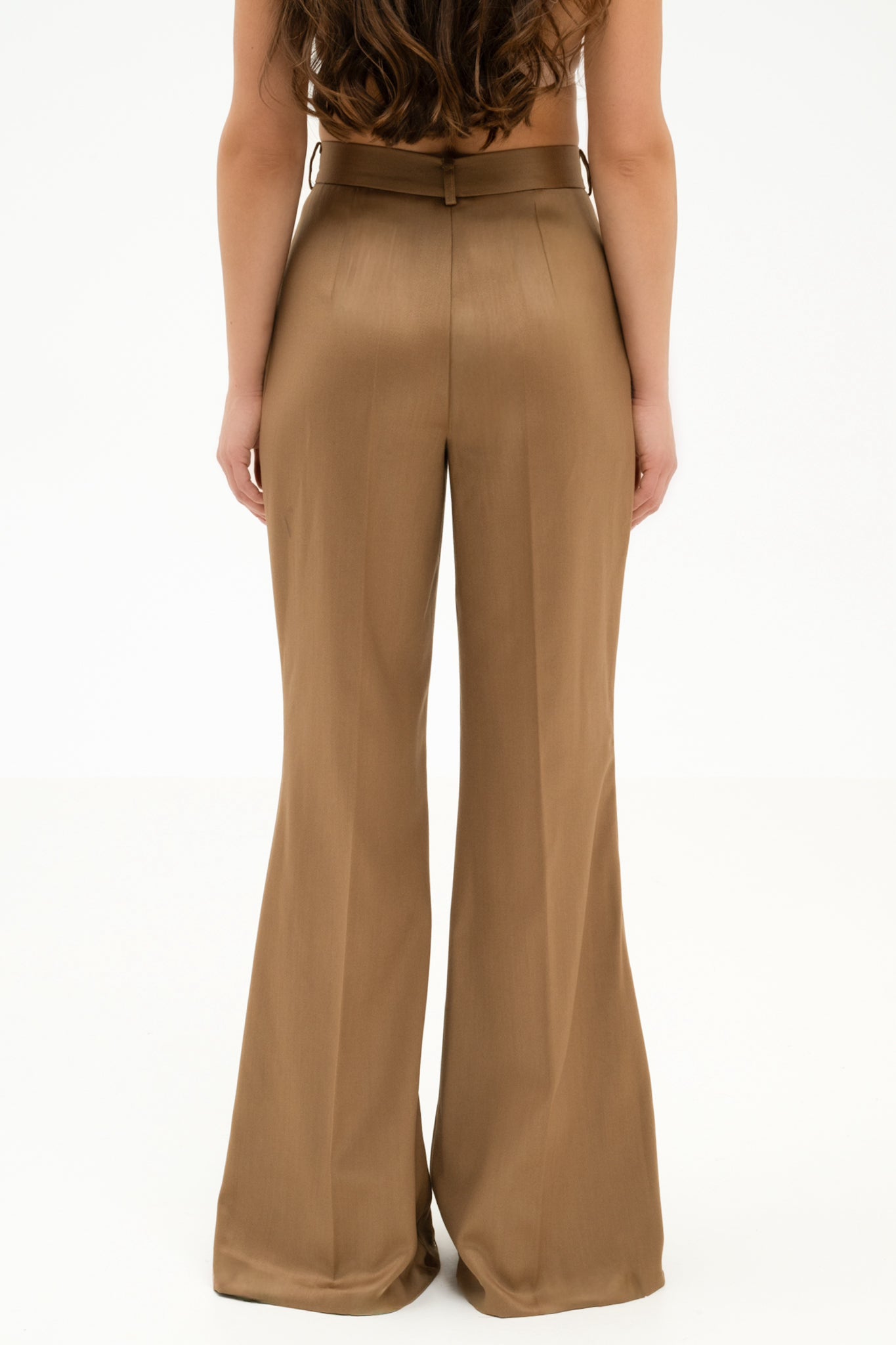 CAMEL TROUSERS 100% WOOL